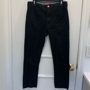 Comme des Garcons Black Straight-Leg Pants